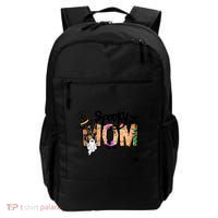 One Spooky Mom Mother Day Halloween Ghost Costume Gift Backpack thumb 0