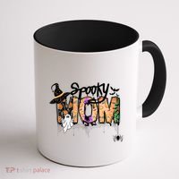 One Spooky Mom Mother Day Halloween Ghost Costume Gift Coffee Mug thumb 1