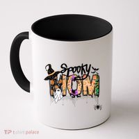One Spooky Mom Mother Day Halloween Ghost Costume Gift Coffee Mug thumb 0