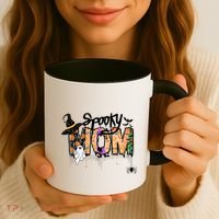 One Spooky Mom Mother Day Halloween Ghost Costume Gift Coffee Mug thumb 3