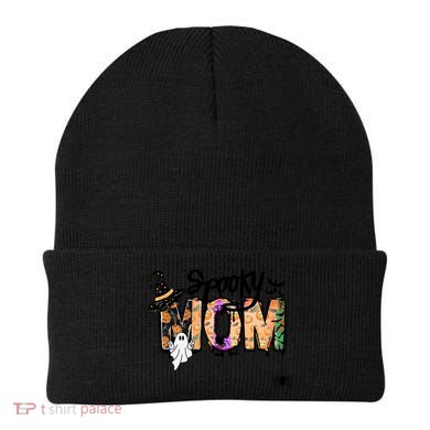 One Spooky Mom Mother Day Halloween Ghost Costume Gift Beanie
