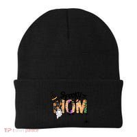 One Spooky Mom Mother Day Halloween Ghost Costume Gift Beanie thumb 0