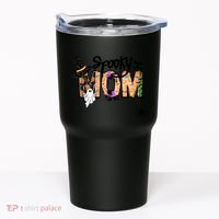 One Spooky Mom Mother Day Halloween Ghost Costume Gift Tumbler thumb 0