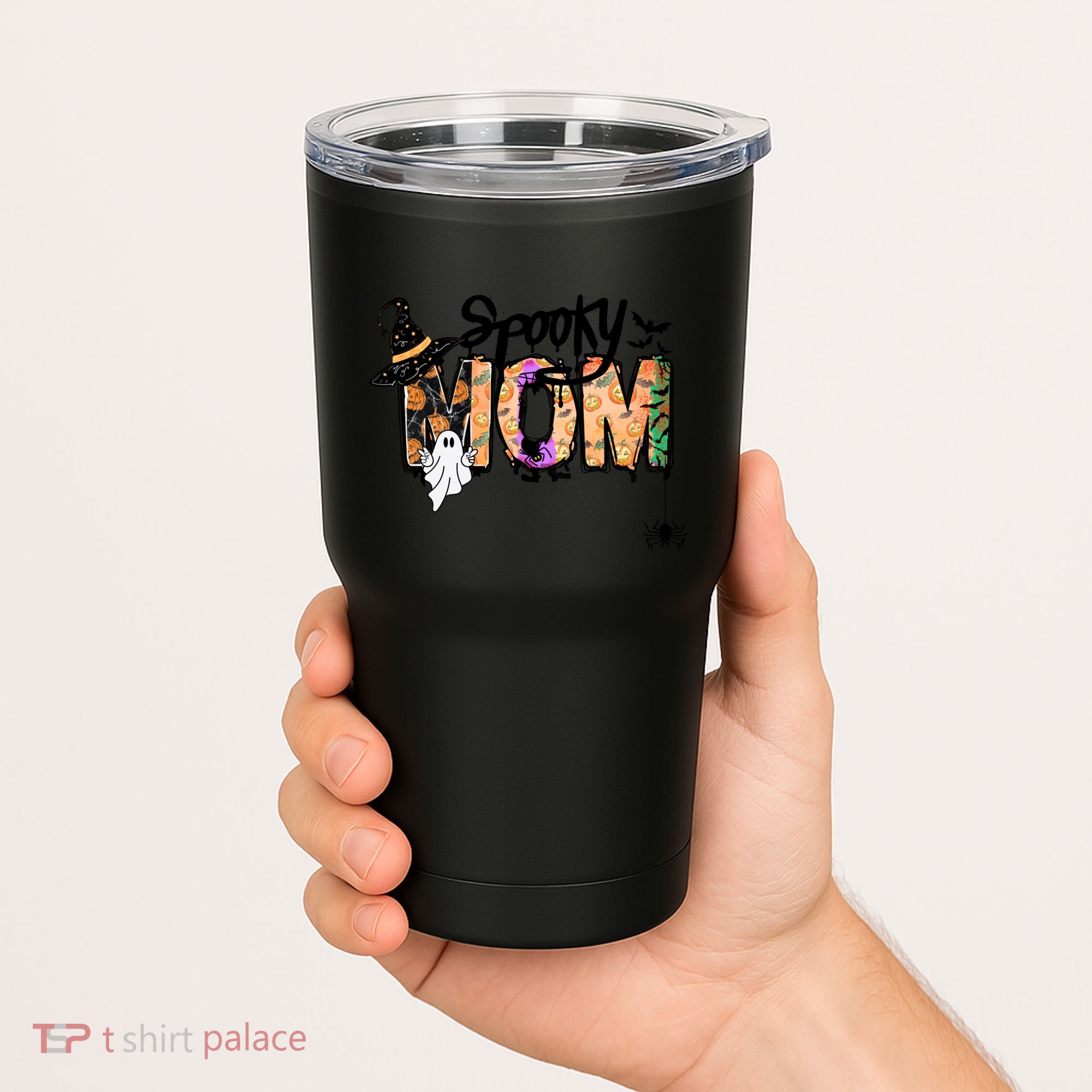 One Spooky Mom Mother Day Halloween Ghost Costume Gift Tumbler