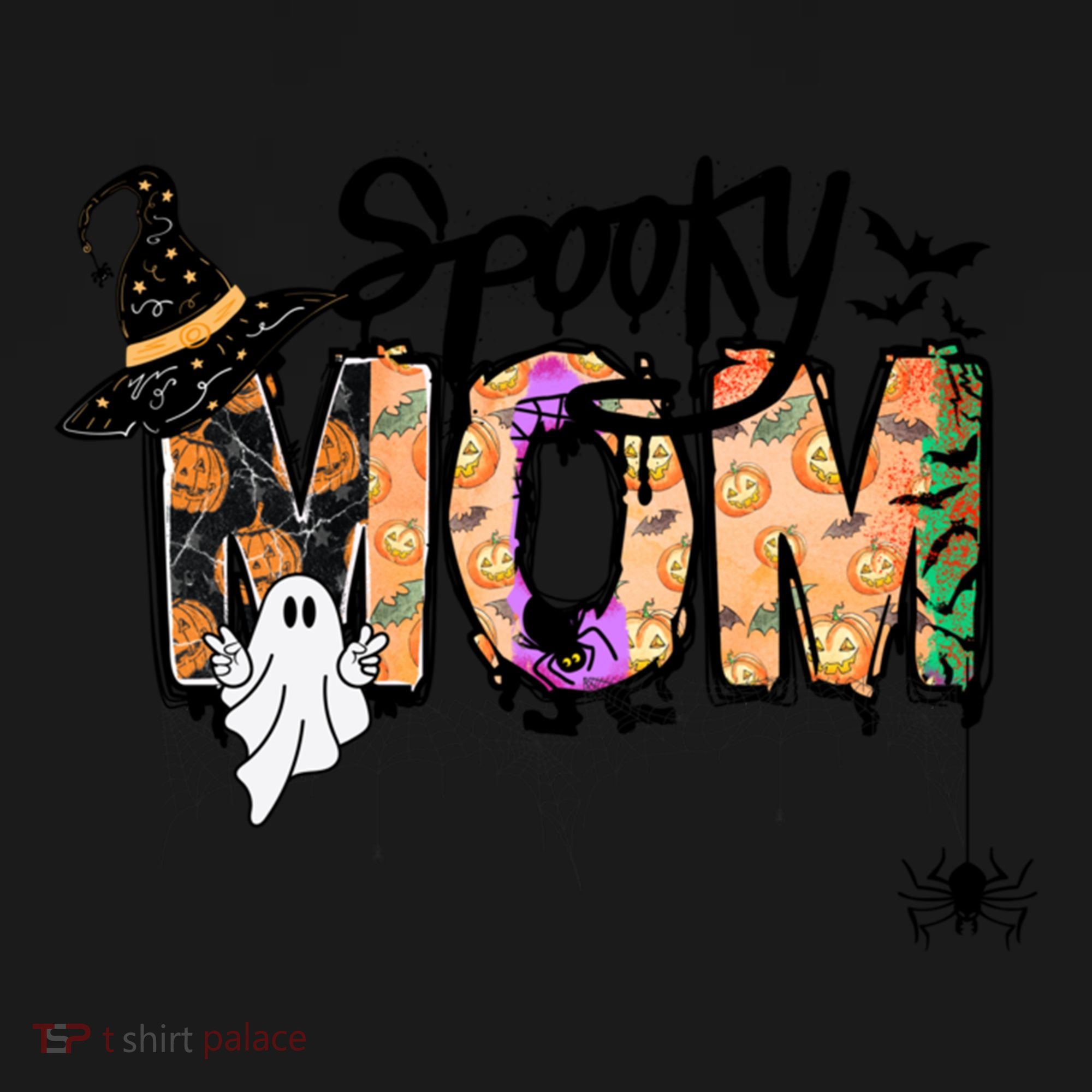 One Spooky Mom Mother Day Halloween Ghost Costume Gift Tank Top