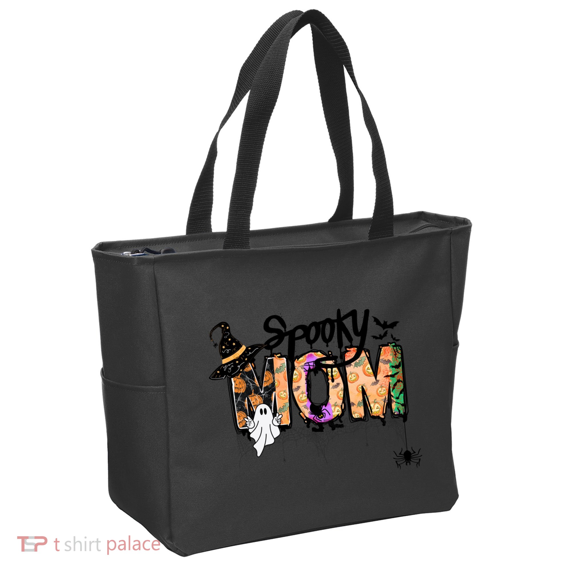 One Spooky Mom Mother Day Halloween Ghost Costume Gift Tote Bag