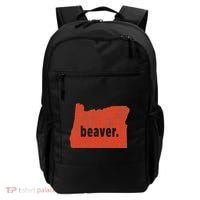 Oregon State Nickname Beaver Distressed Backpack thumb 0