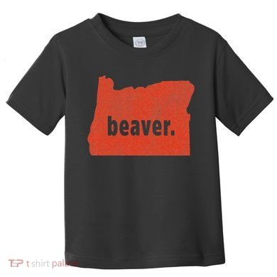 Oregon State Nickname Beaver Distressed Toddler T-Shirt