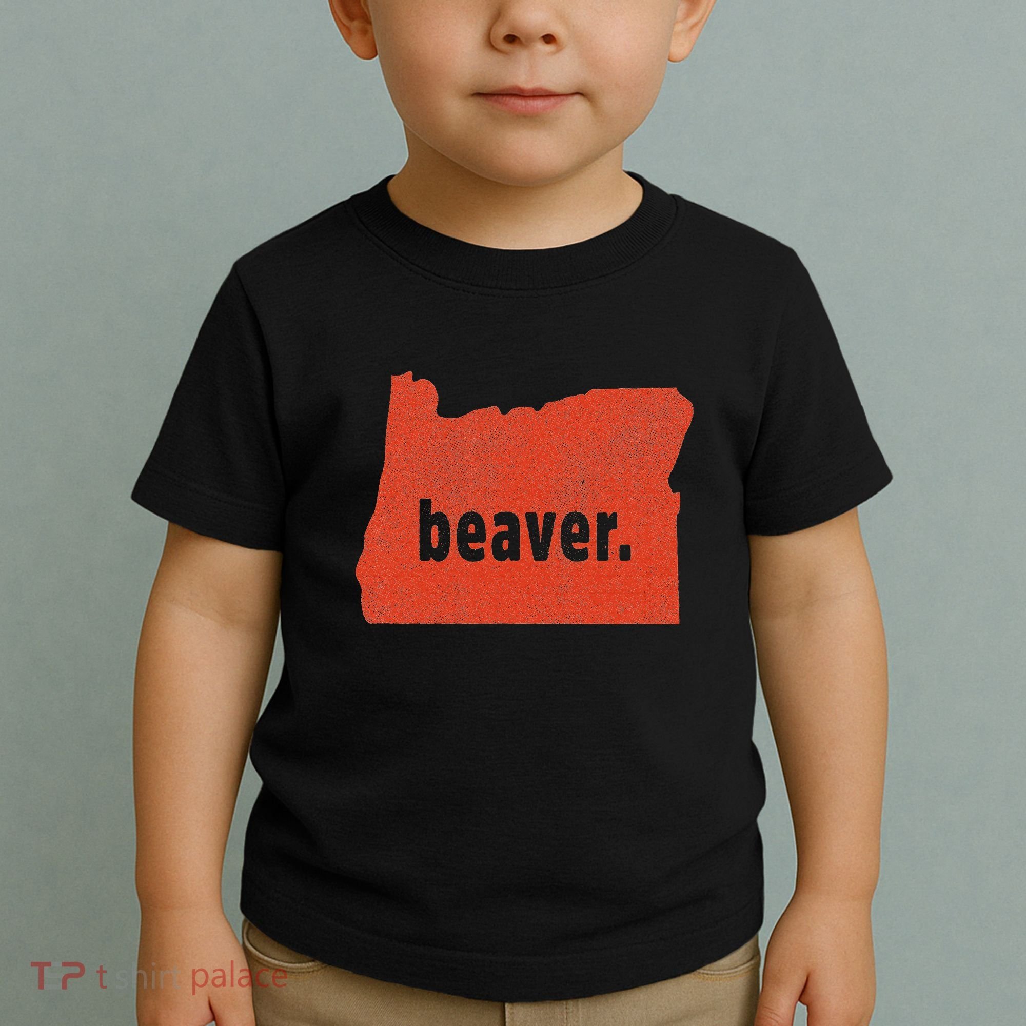 Oregon State Nickname Beaver Distressed Toddler T-Shirt