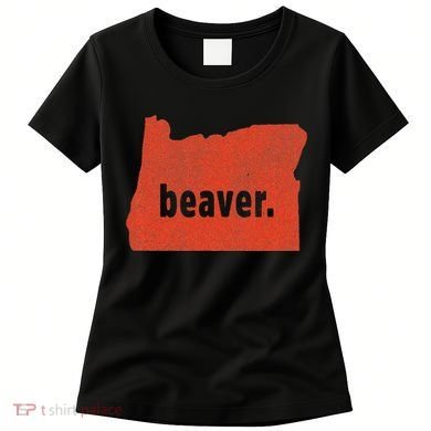 Oregon State Nickname Beaver Distressed Women's T-Shirt