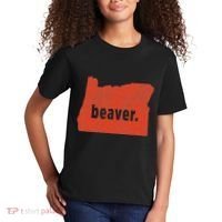 Oregon State Nickname Beaver Distressed Kids T-Shirt thumb 2