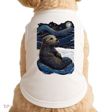 Otter Starry Night Doggie Tank