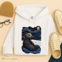 Otter Starry Night Hoodie thumb 4