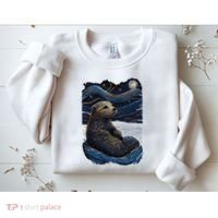 Otter Starry Night Sweatshirt thumb 2