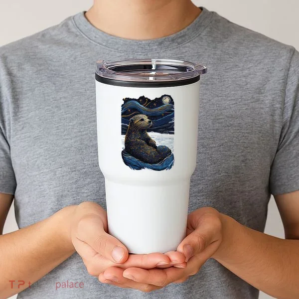 Otter Starry Night Tumbler