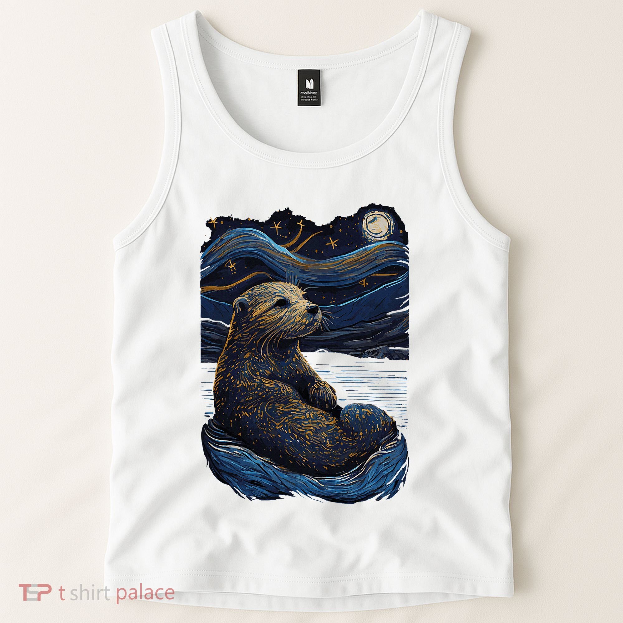 Otter Starry Night Tank Top