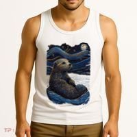Otter Starry Night Tank Top thumb 3