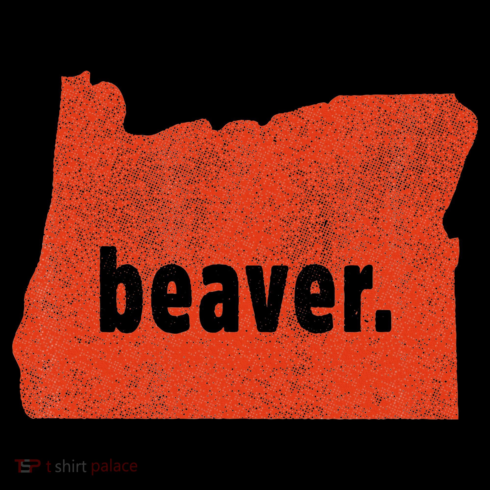 Oregon State Nickname Beaver Distressed Long Sleeve Shirt
