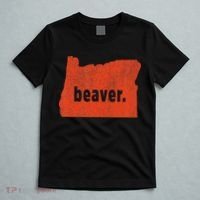 Oregon State Nickname Beaver Distressed T-Shirt thumb 5
