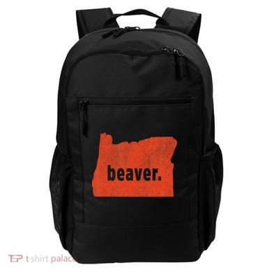Oregon State Nickname Beaver Distressed Backpack
