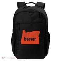 Oregon State Nickname Beaver Distressed Backpack thumb 0