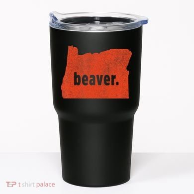 Oregon State Nickname Beaver Distressed Tumbler