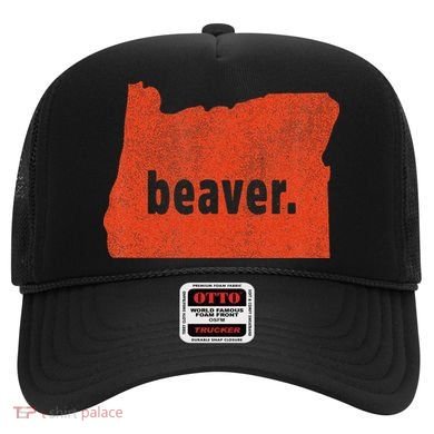 Oregon State Nickname Beaver Distressed Hat
