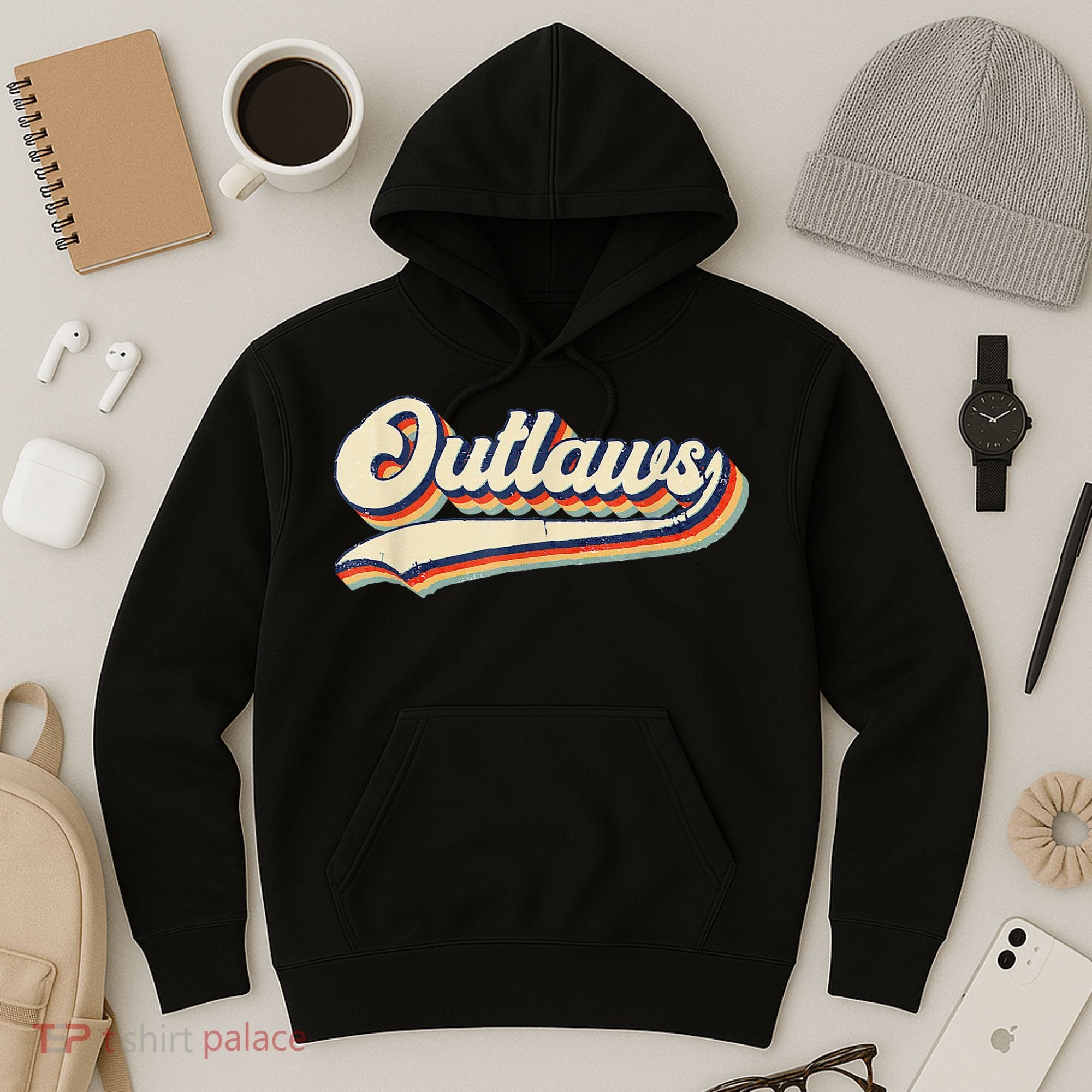Outlaws Sports Name Hoodie