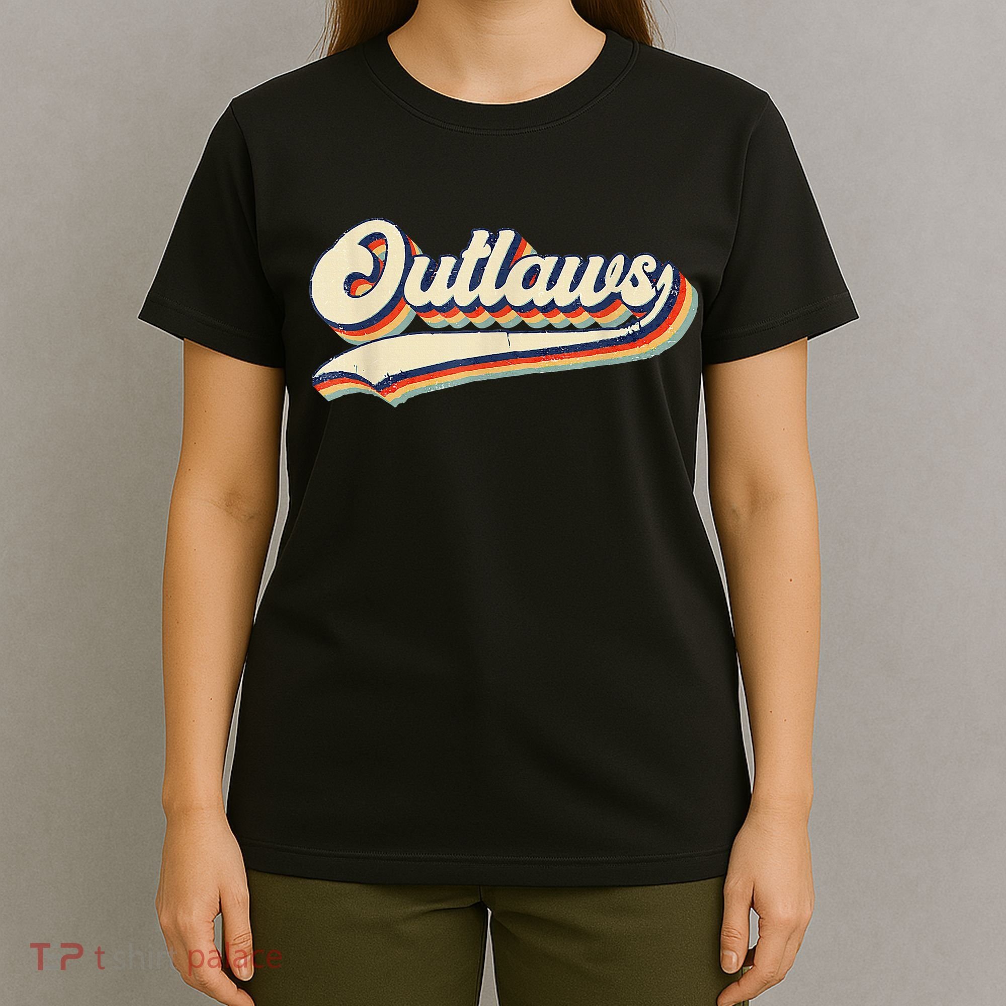 Outlaws Sports Name T-Shirt