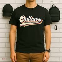 Outlaws Sports Name T-Shirt thumb 6