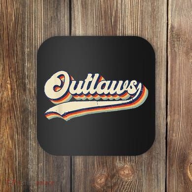 Outlaws Sports Name Coaster