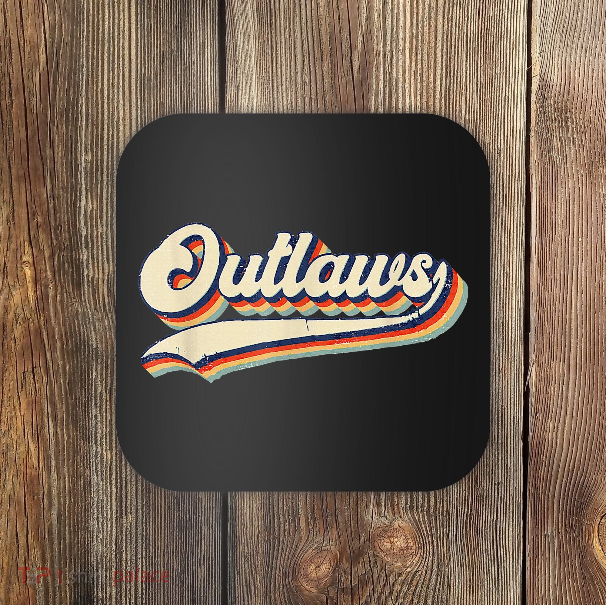Outlaws Sports Name Coaster