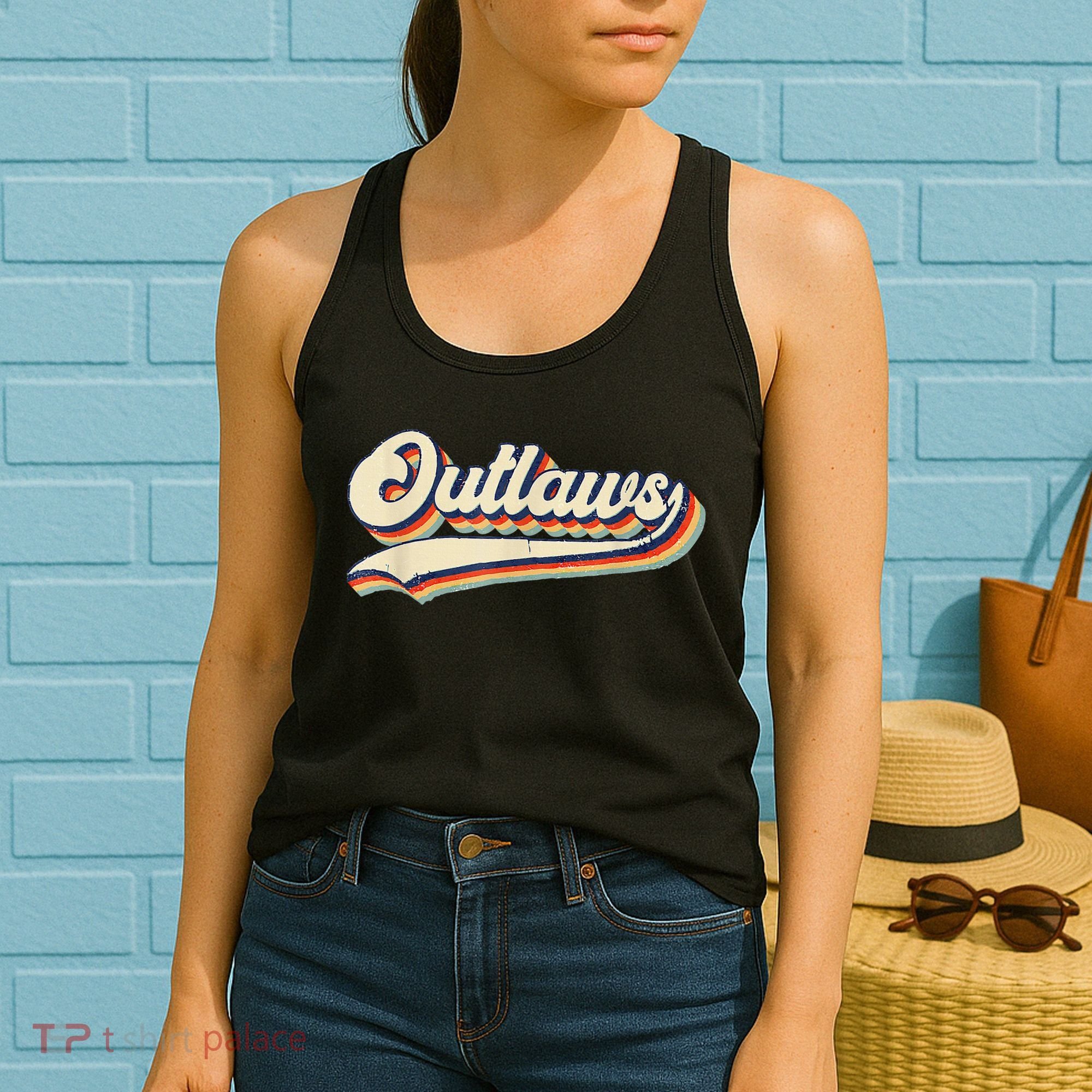 Outlaws Sports Name Women's Tank Top