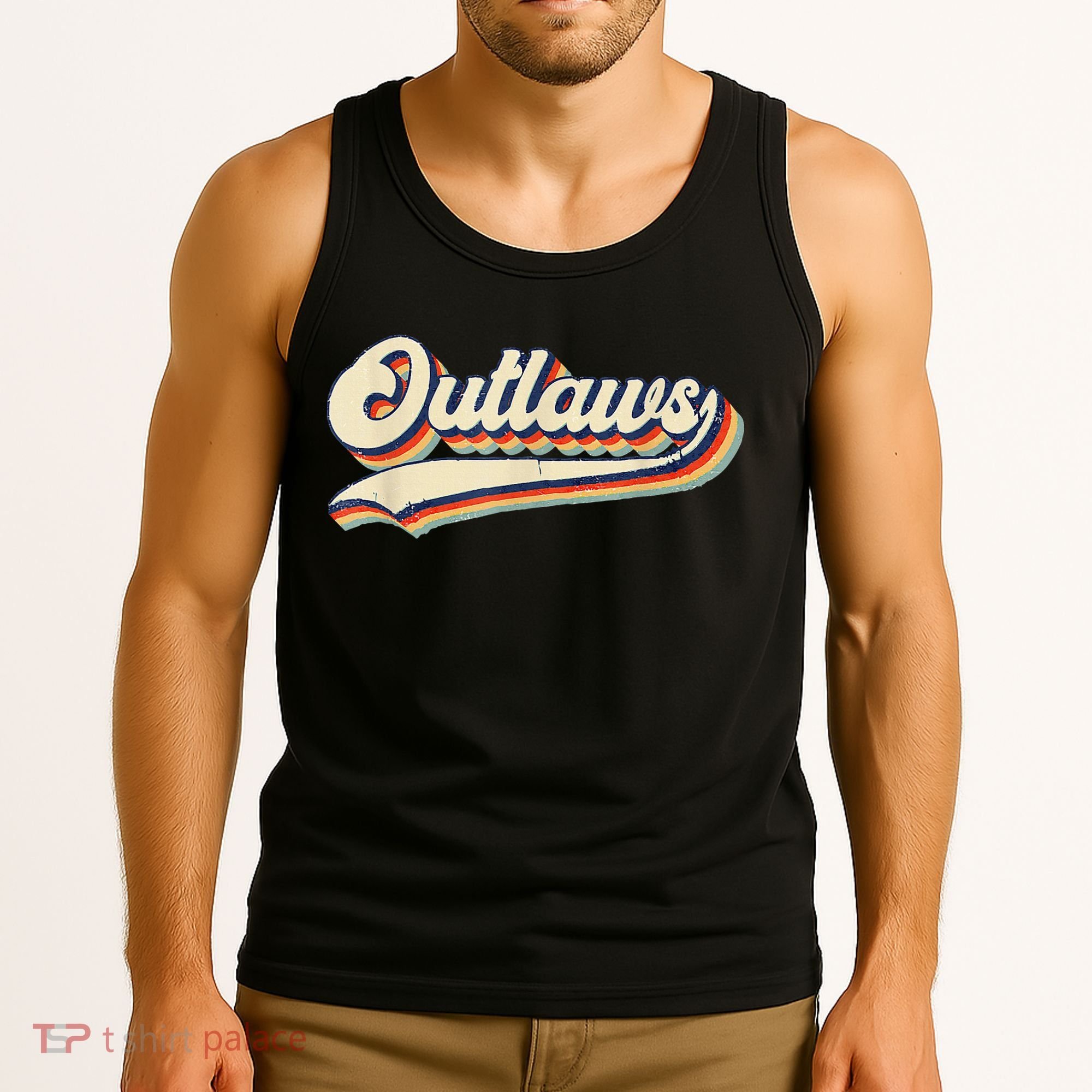 Outlaws Sports Name Tank Top