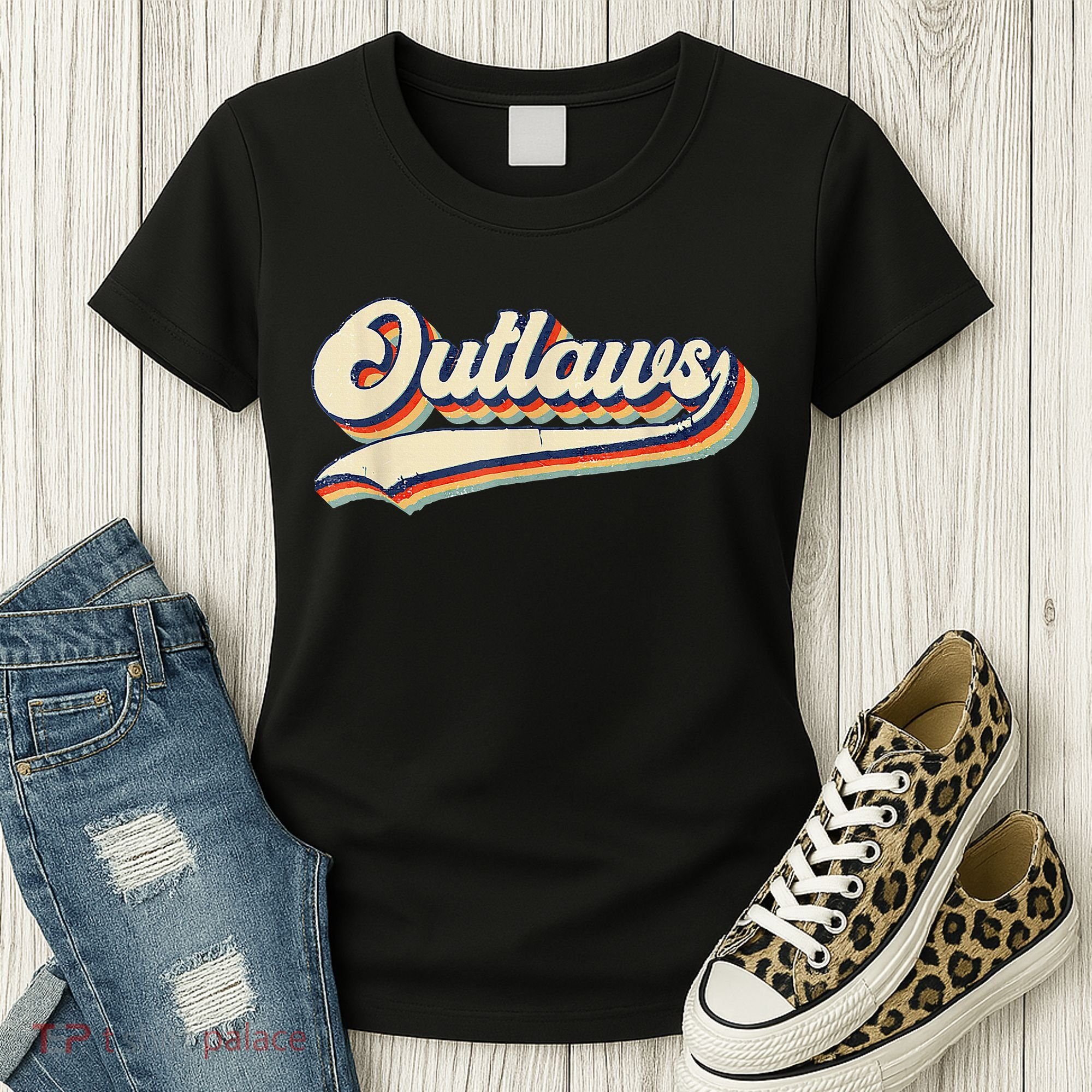 Outlaws Sports Name Women's T-Shirt