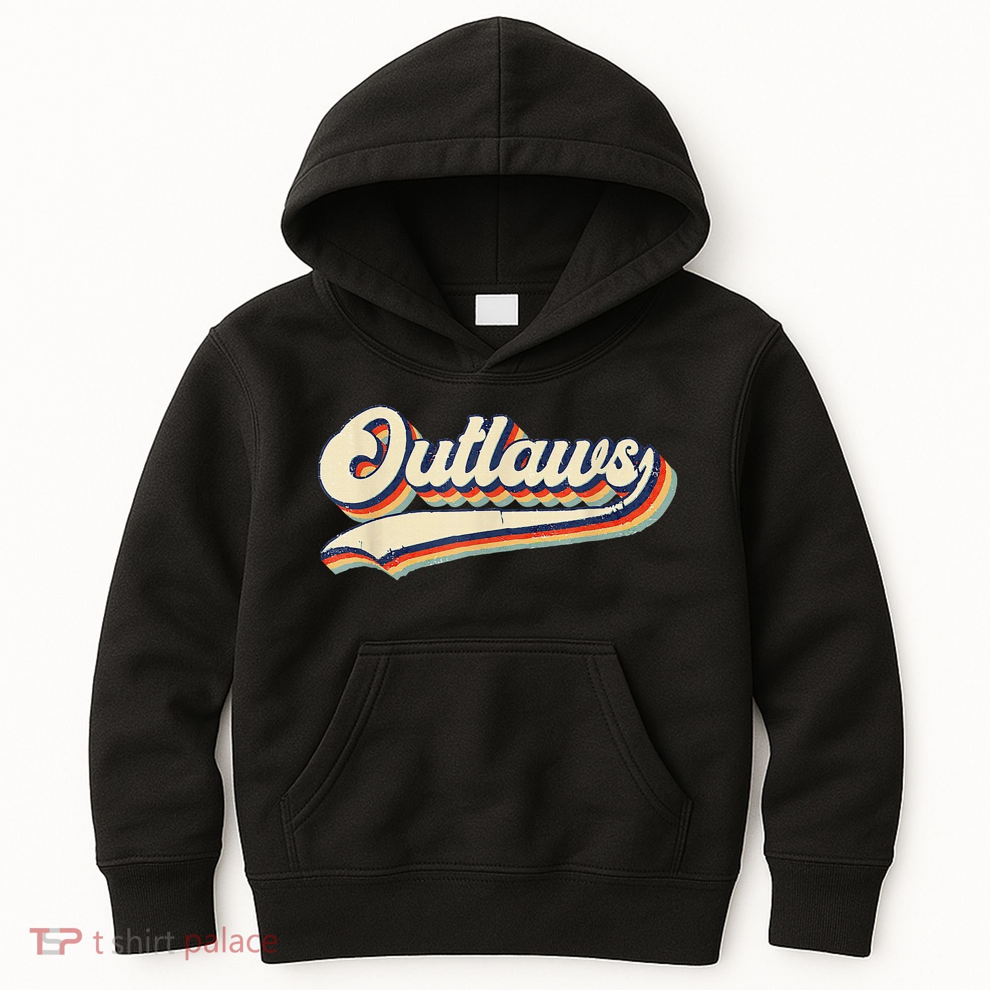 Outlaws Sports Name Kids Hoodie