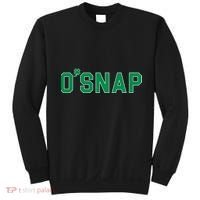 O'Snap Irish St. Patrick's Day Clover Sweatshirt thumb 0