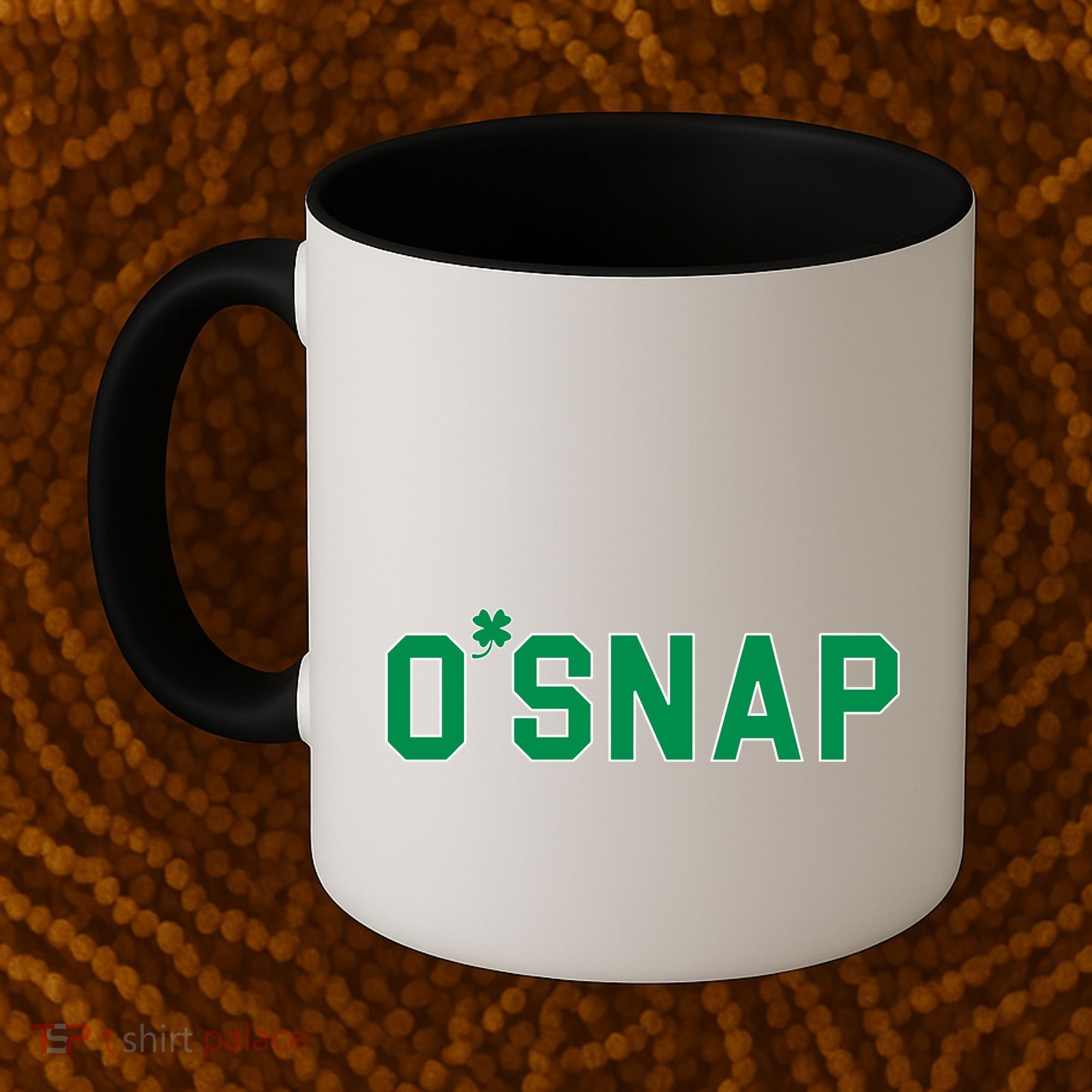 O'Snap Irish St. Patrick's Day Clover Coffee Mug