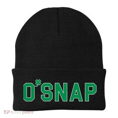 O'Snap Irish St. Patrick's Day Clover Beanie
