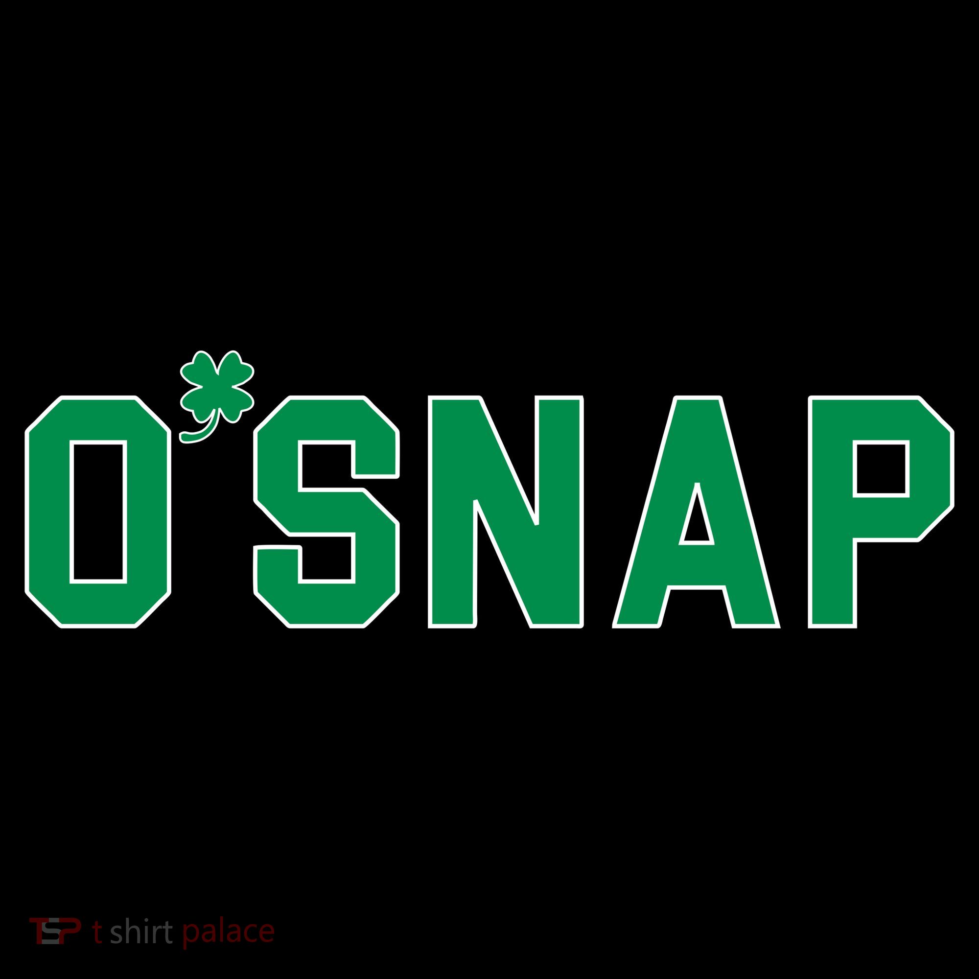O'Snap Irish St. Patrick's Day Clover Women's Hoodie