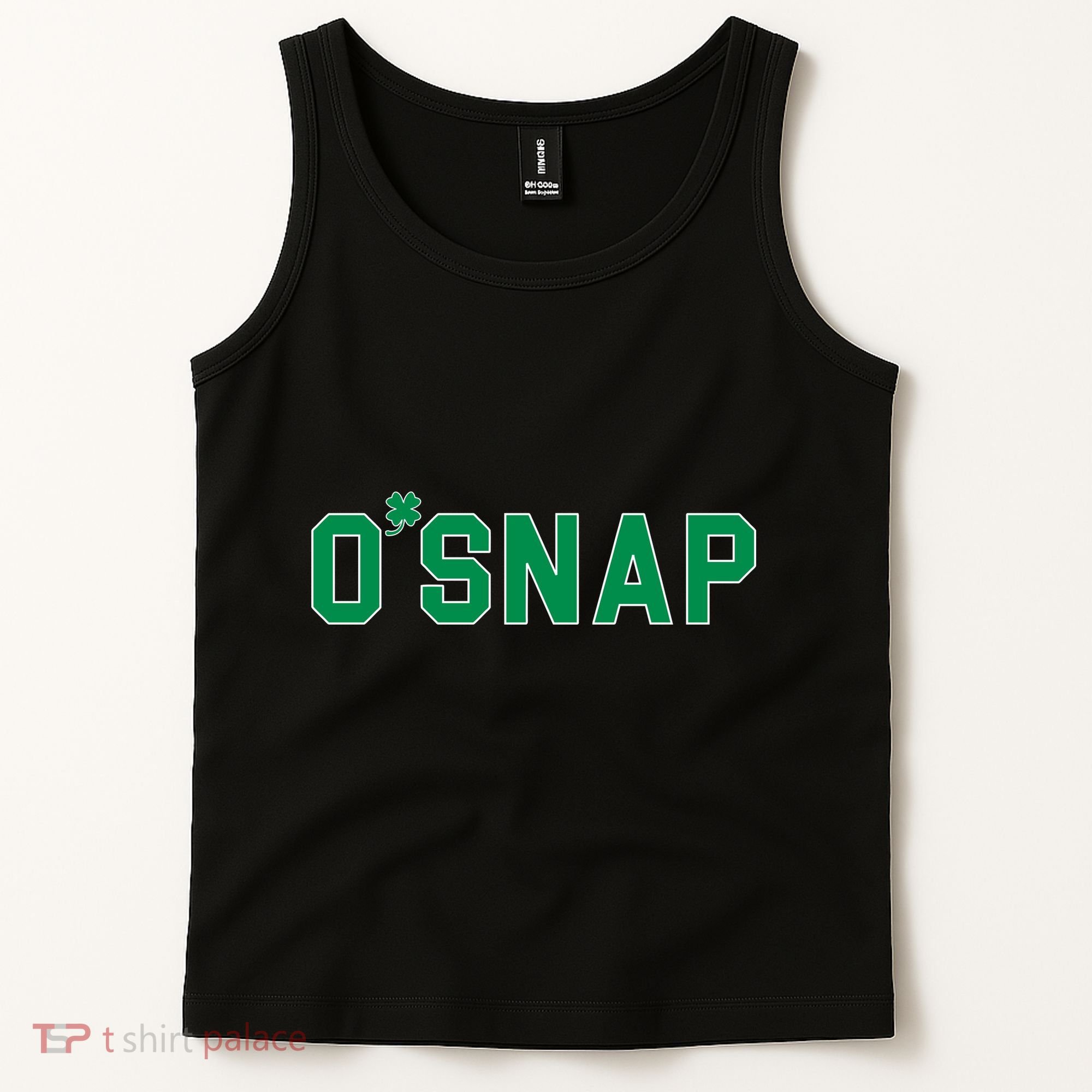 O'Snap Irish St. Patrick's Day Clover Tank Top