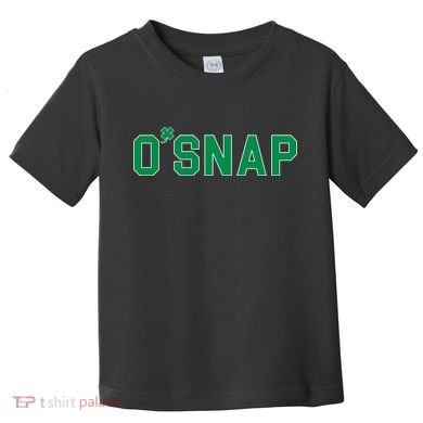 O'Snap Irish St. Patrick's Day Clover Toddler T-Shirt