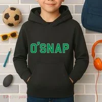 O'Snap Irish St. Patrick's Day Clover Kids Hoodie thumb 2