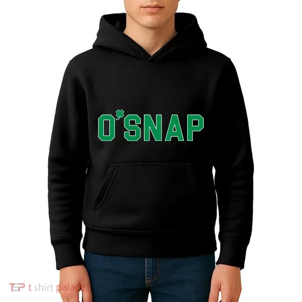 O'Snap Irish St. Patrick's Day Clover Kids Hoodie