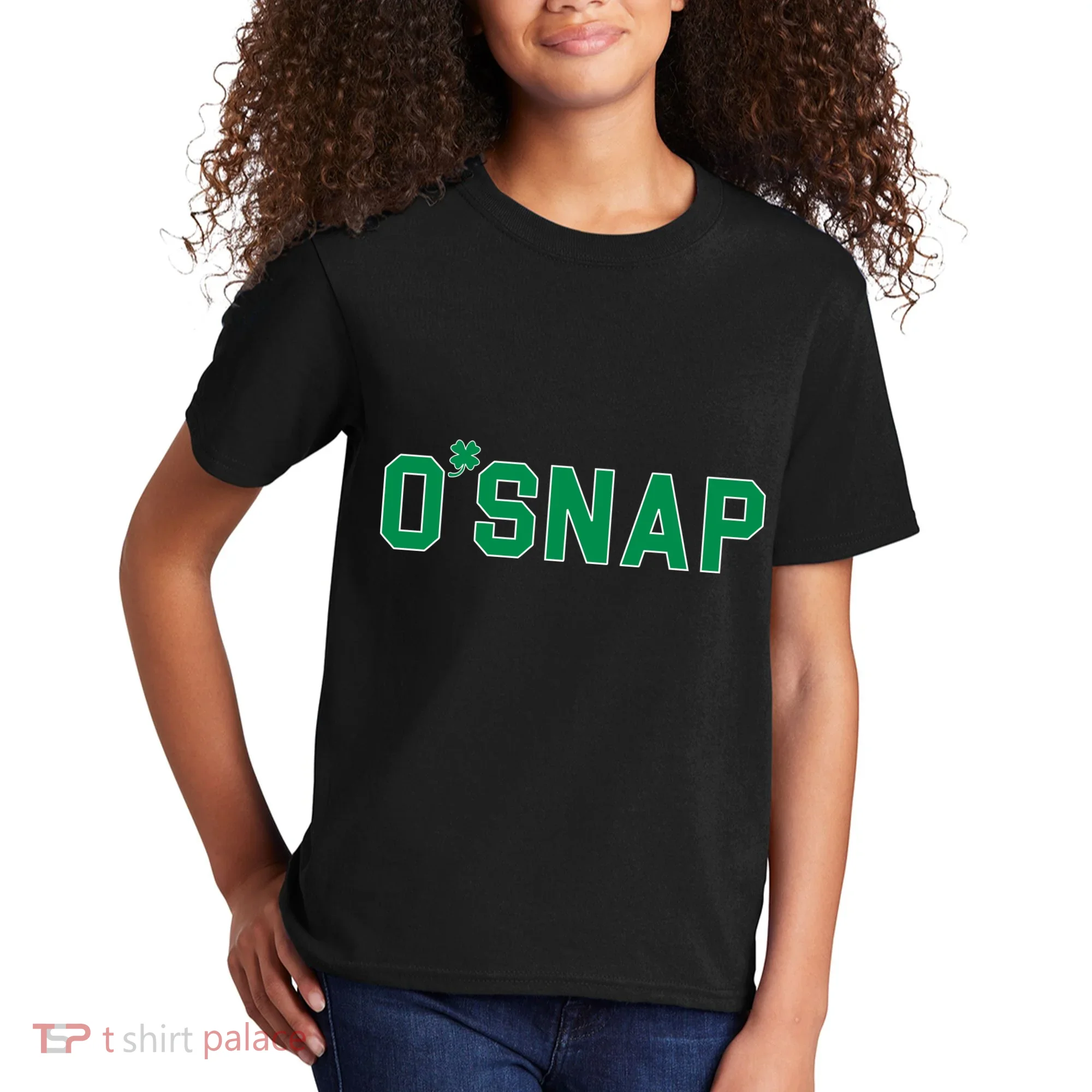 O'Snap Irish St. Patrick's Day Clover Kids T-Shirt