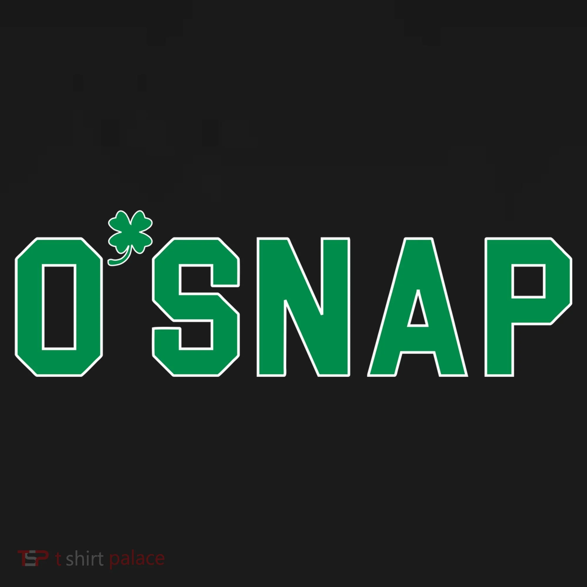 O'Snap Irish St. Patrick's Day Clover Kids T-Shirt