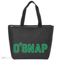 O'Snap Irish St. Patrick's Day Clover Tote Bag thumb 0