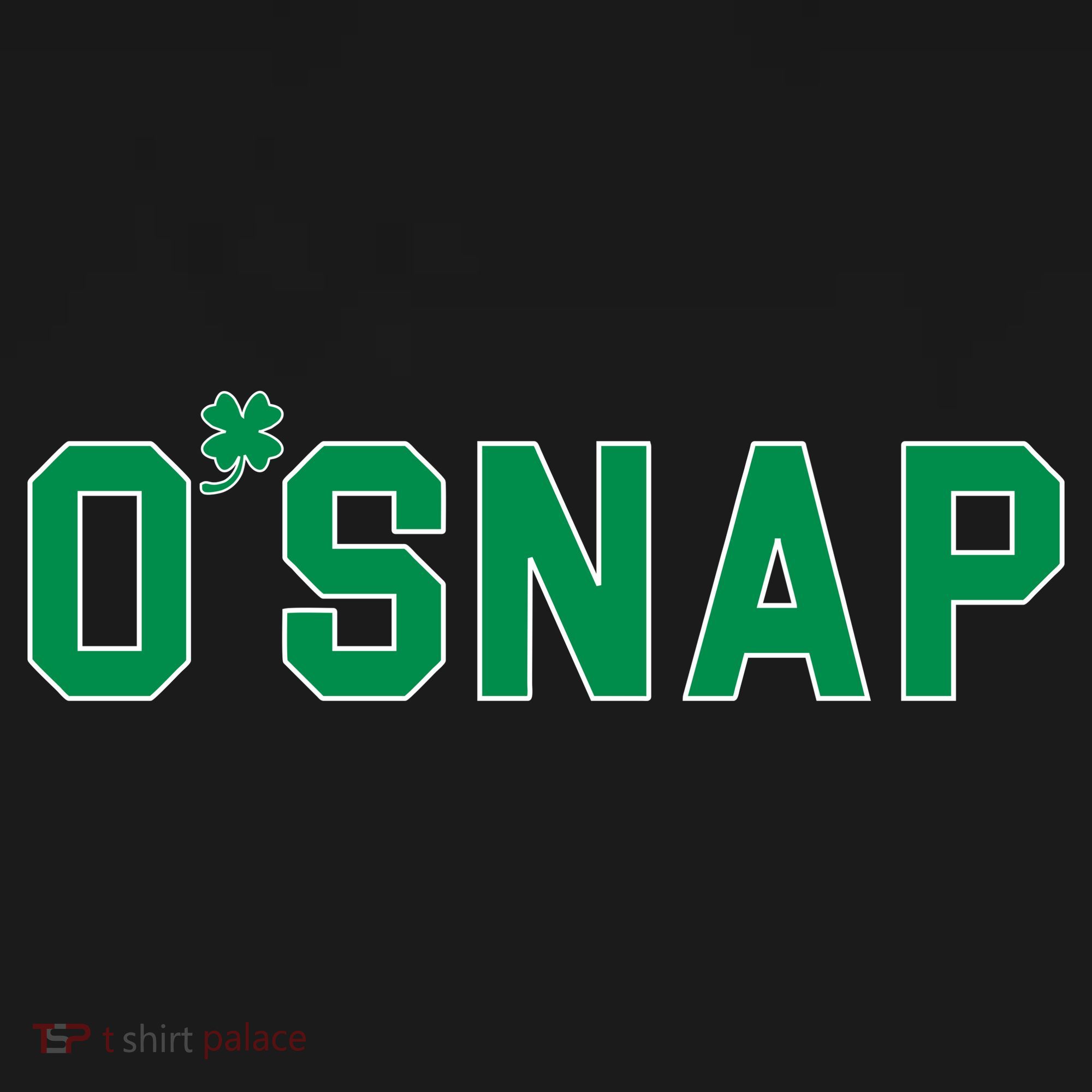 O'Snap Irish St. Patrick's Day Clover Tote Bag