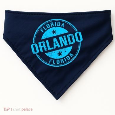 Orlando Stamp USA-Made Doggie Bandana