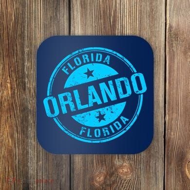Orlando Stamp Coaster